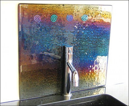 Kryt - vodovodná batéria - sklo